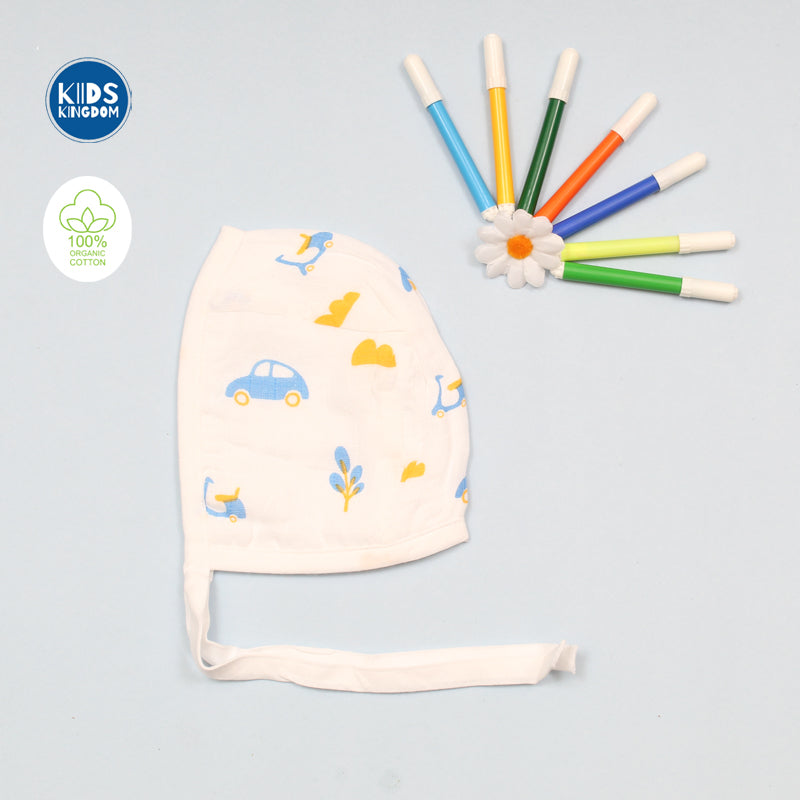 Muslin Cap Mitten Booties Set | Scooty 2