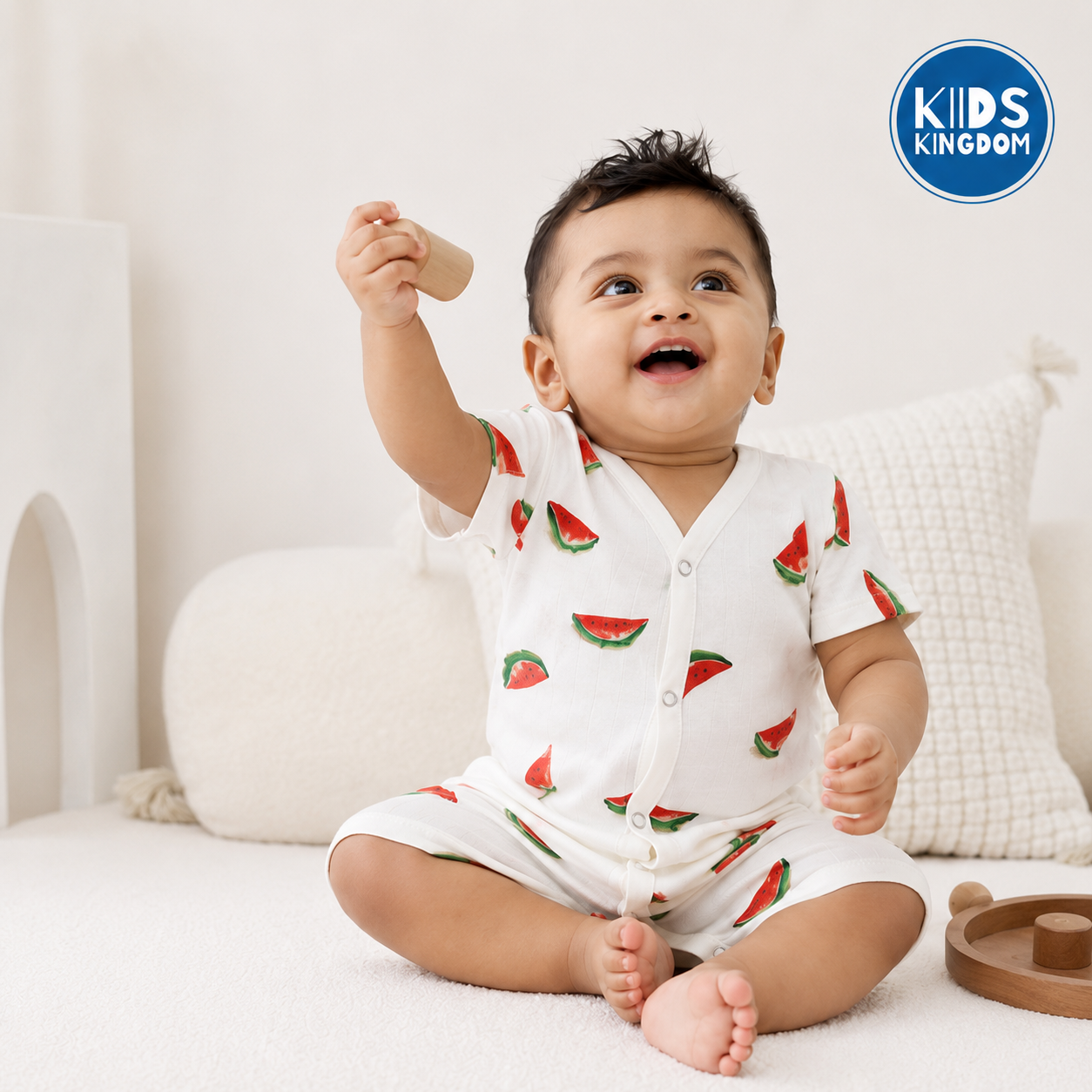 Muslin Co-ord Set Watermelon