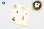 Muslin Crinkled Wash Cloth – Random designs 2