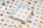 Muslin Infant Blanket | Elephant