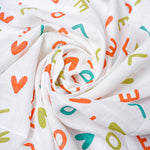 Muslin Infant Towel | Love