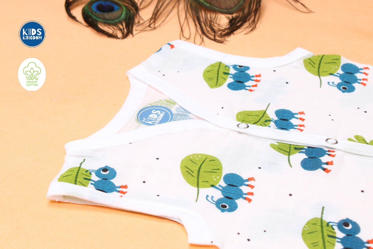 Muslin Jablas Button | Ant 1