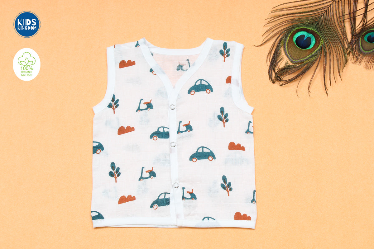 Muslin Jablas Button | Car