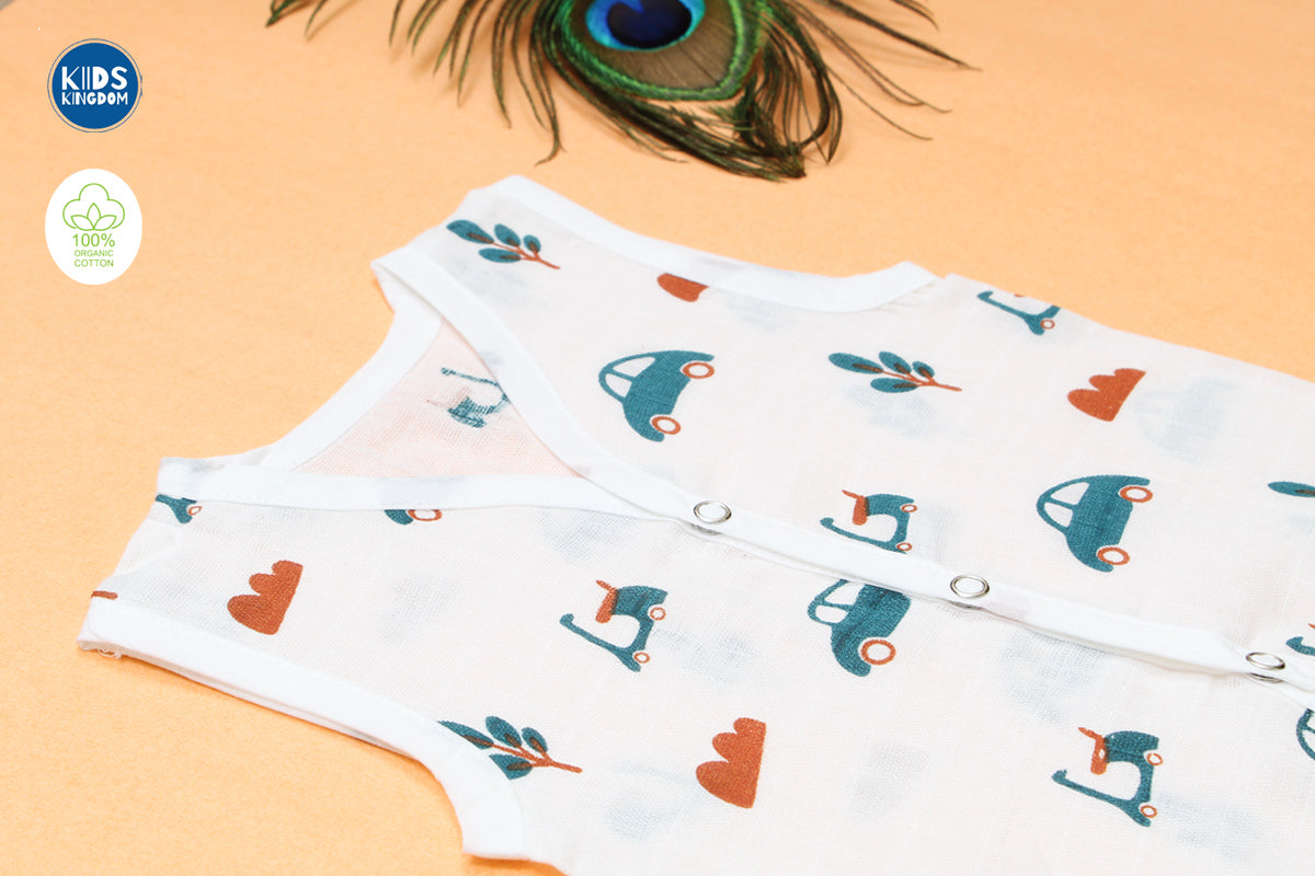 Muslin Jablas Button | Car 1