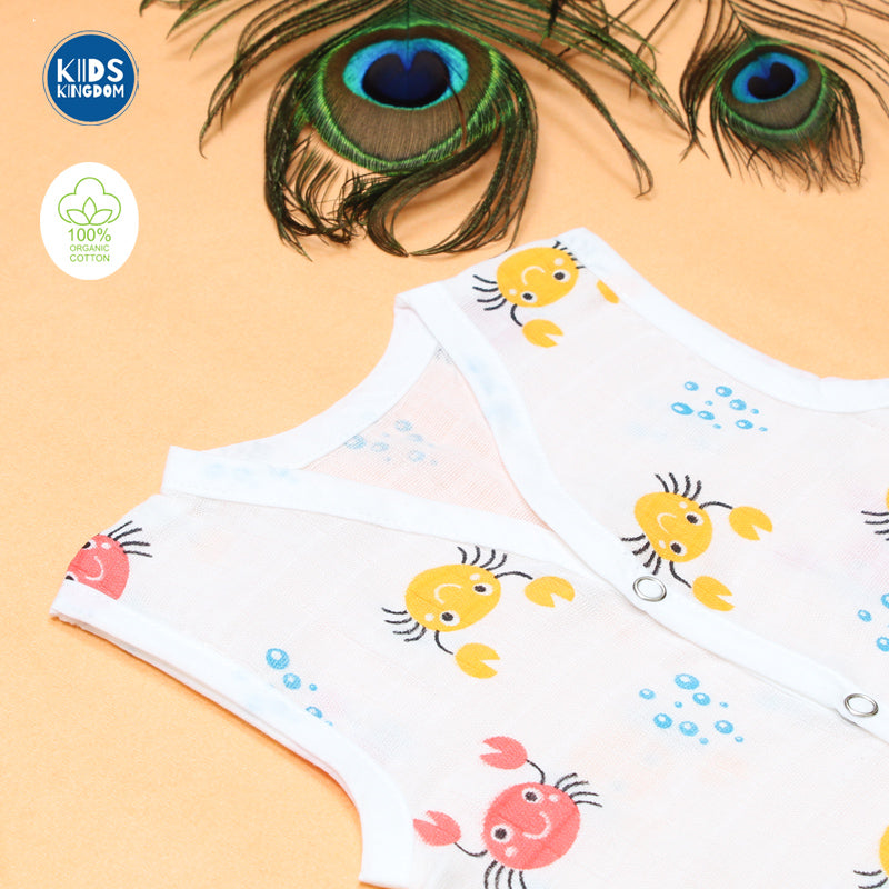 Muslin Jablas Button | Crab 1