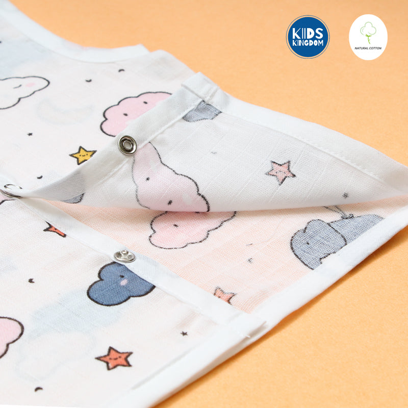 Muslin Jablas Button | Elephant 2