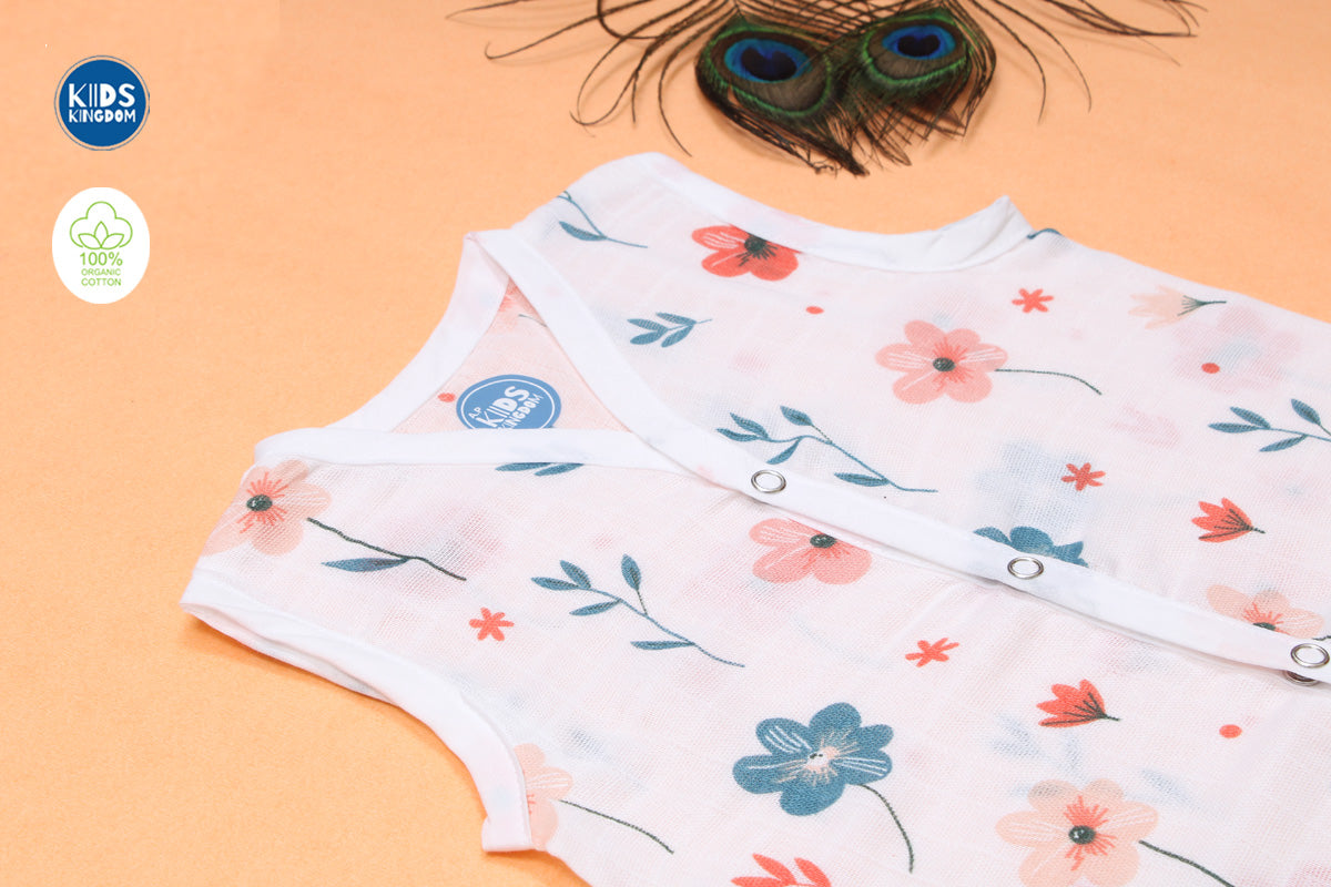 Muslin Jablas Button | Flower 1