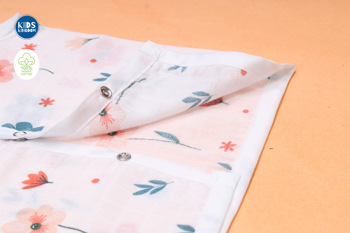 Muslin Jablas Button | Flower 2