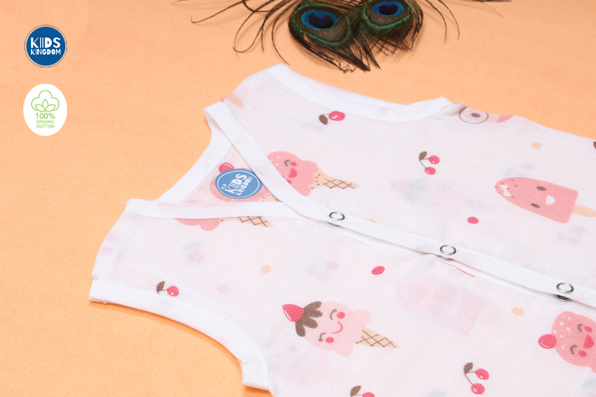 Muslin Jablas Button | Ice Cream 1