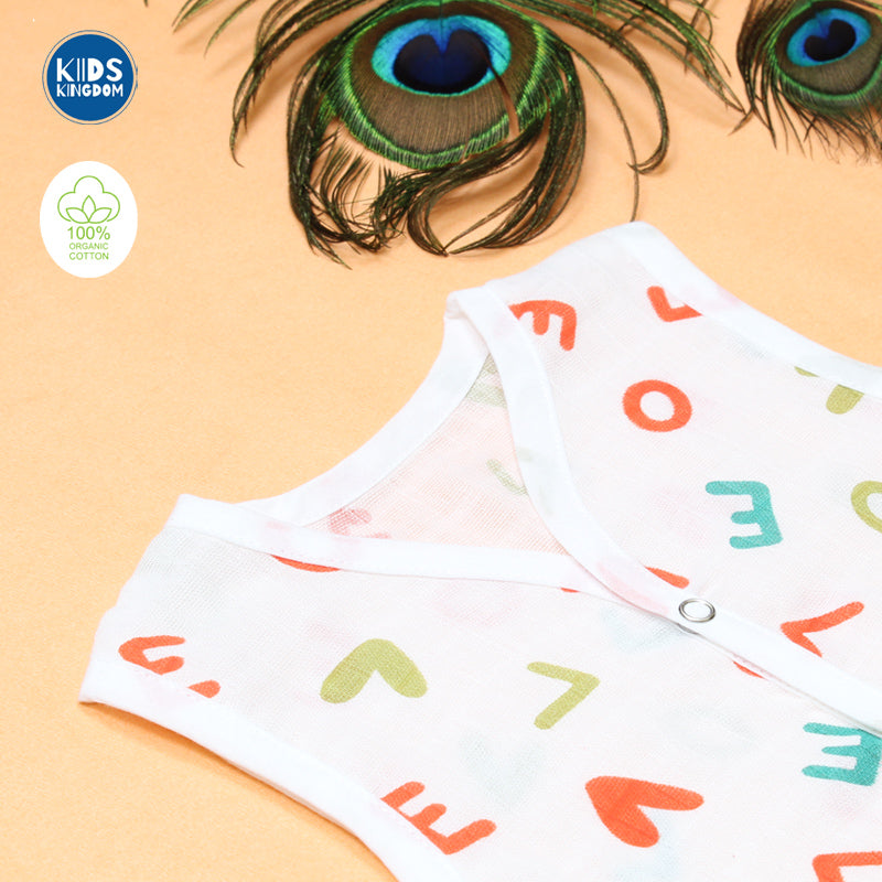 Muslin Jablas Button | Love 1