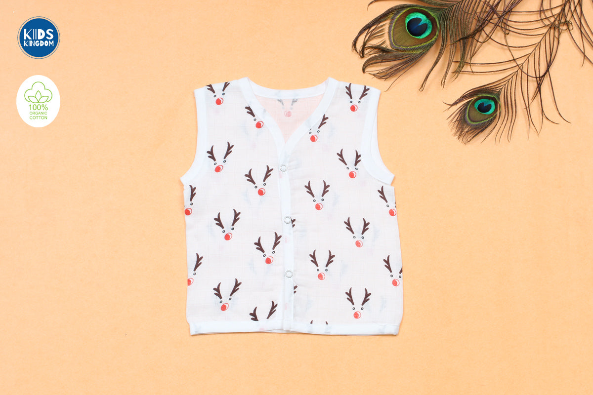 Muslin Jablas Button | Rein Deer