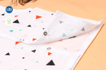 Muslin Jablas Button | Triangle 2