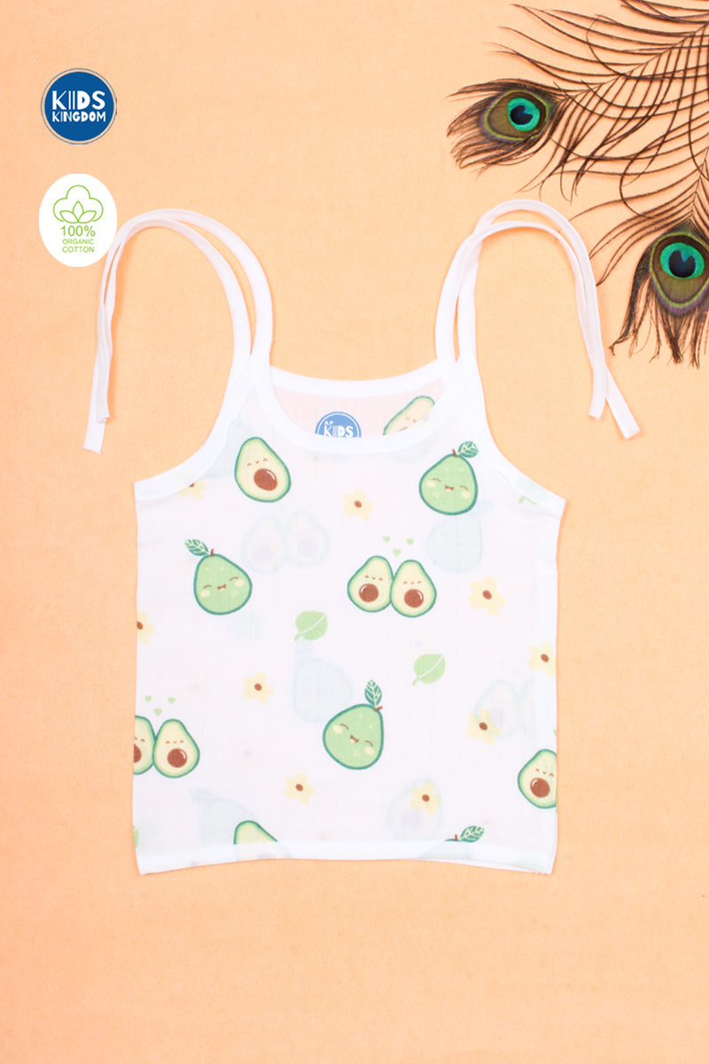 Muslin Knot Jabla Avacado