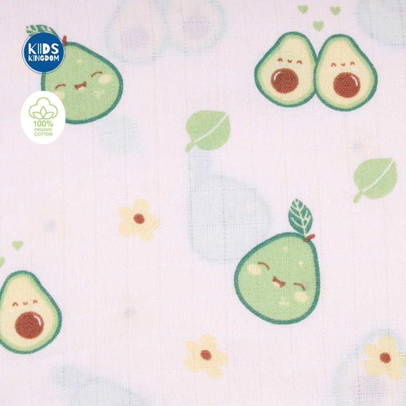 Muslin Knot Jabla Avacado