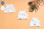 Muslin Nappy tied