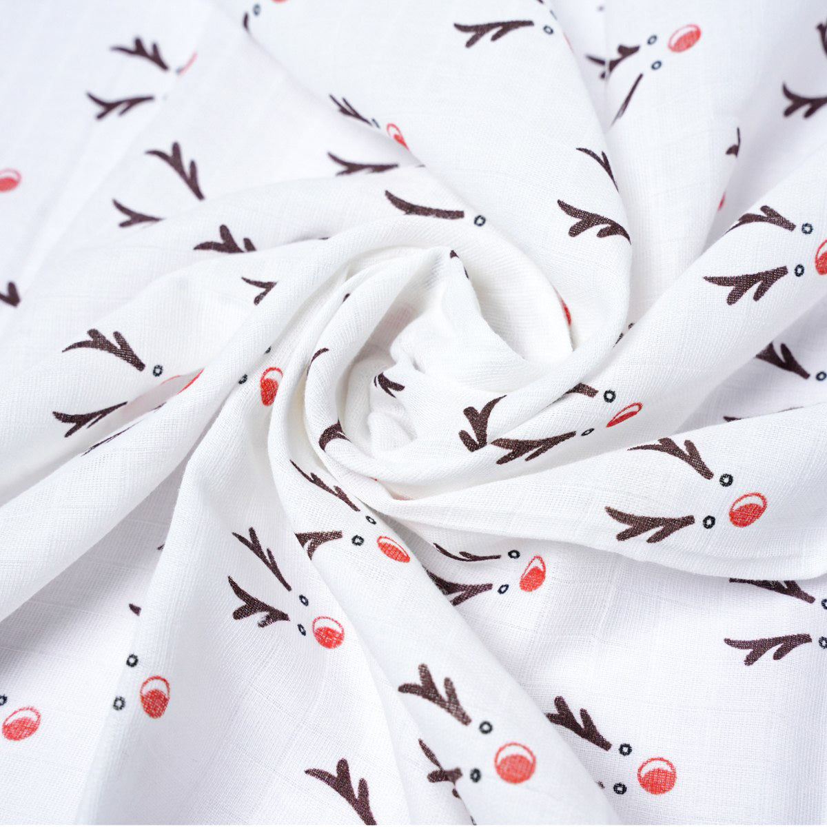Muslin Newborn Swaddle | Reindeer