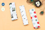 Muslin Newborn Towel 70×110 Pack of 3 Random Design