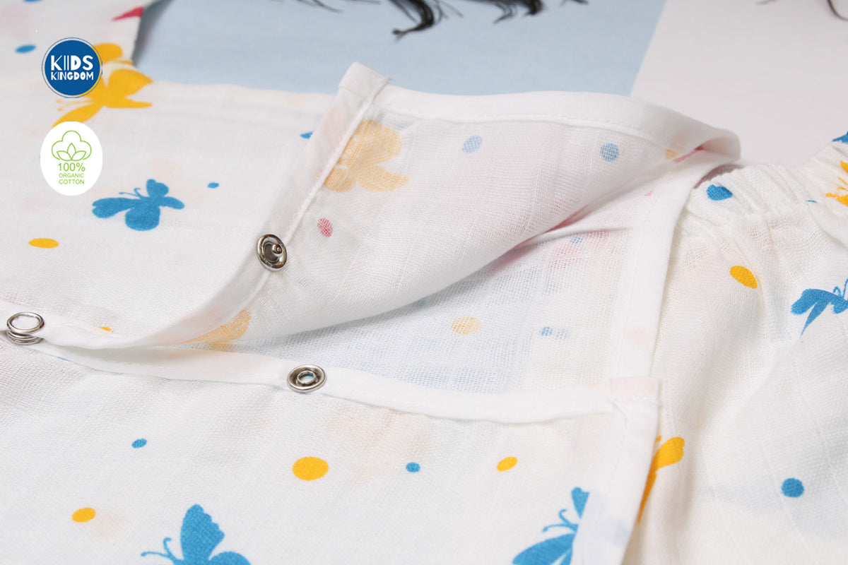 Muslin Night Suit Butterfly