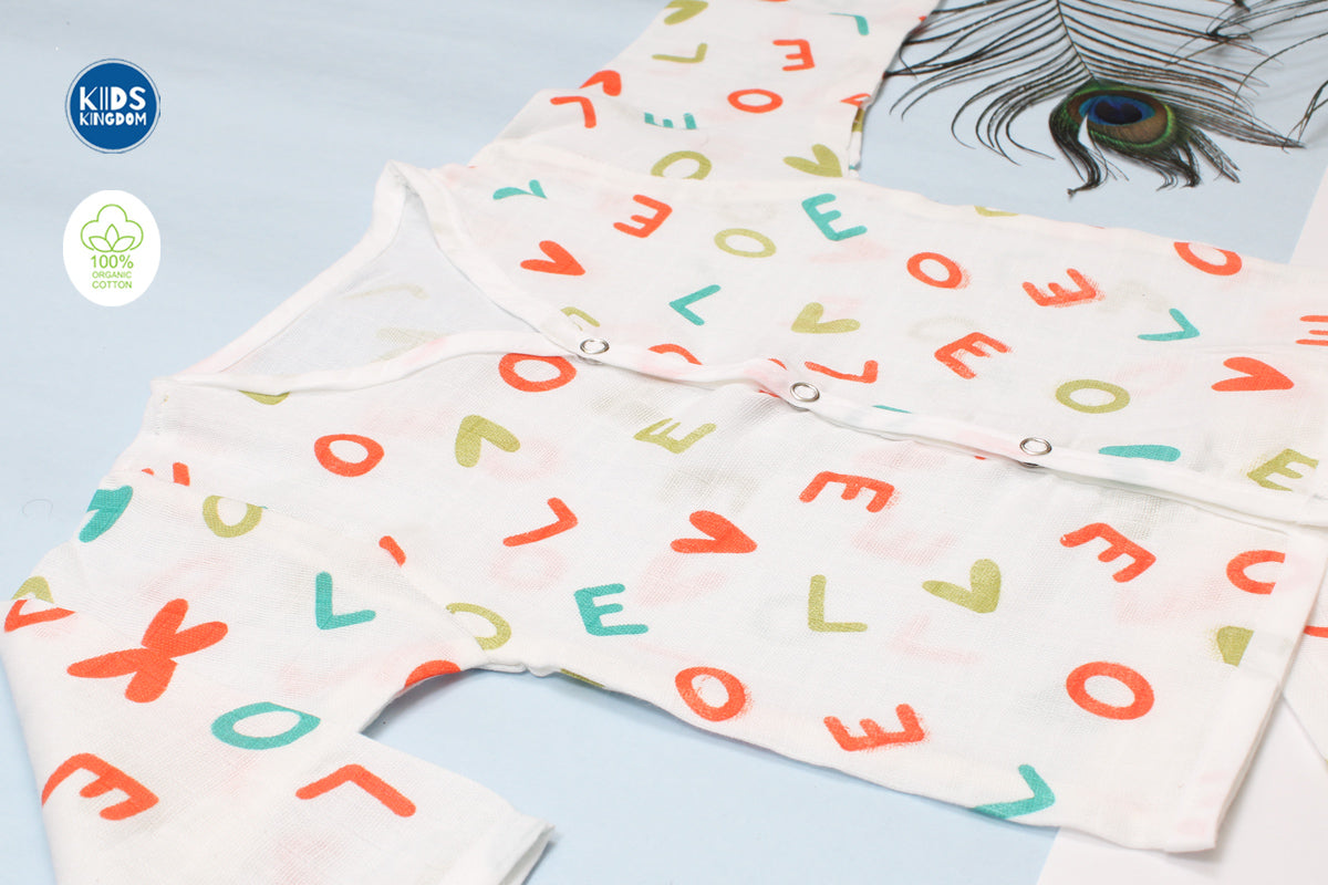 Muslin Night Suit Love