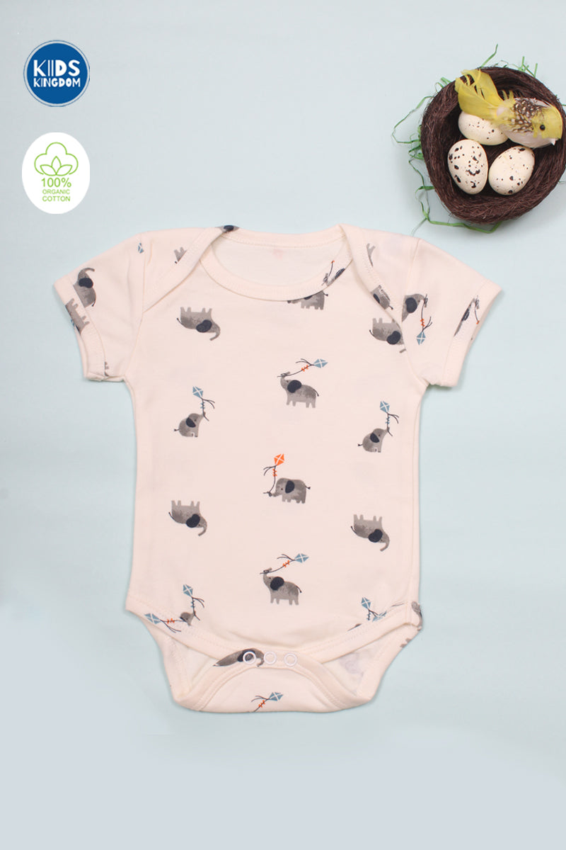 Onesie Elephant with Kite