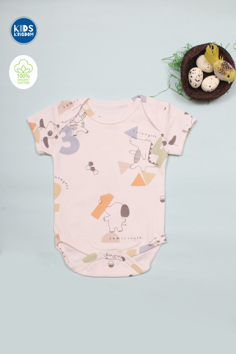 Onesie Shapes And Dino