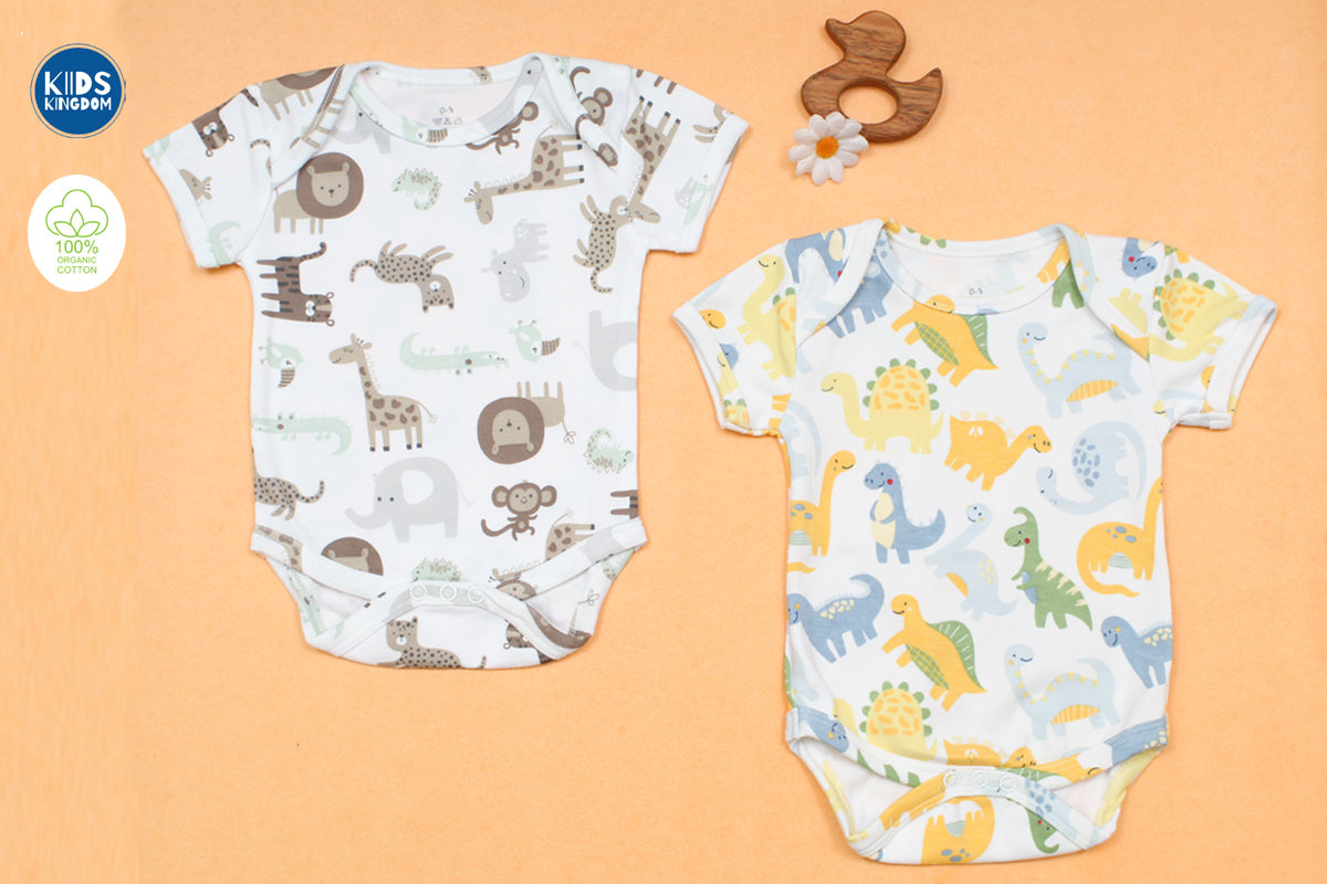 Onesies Pack of 2 Animals