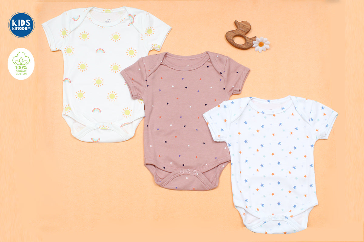 Onesies Pack of 3 Stars
