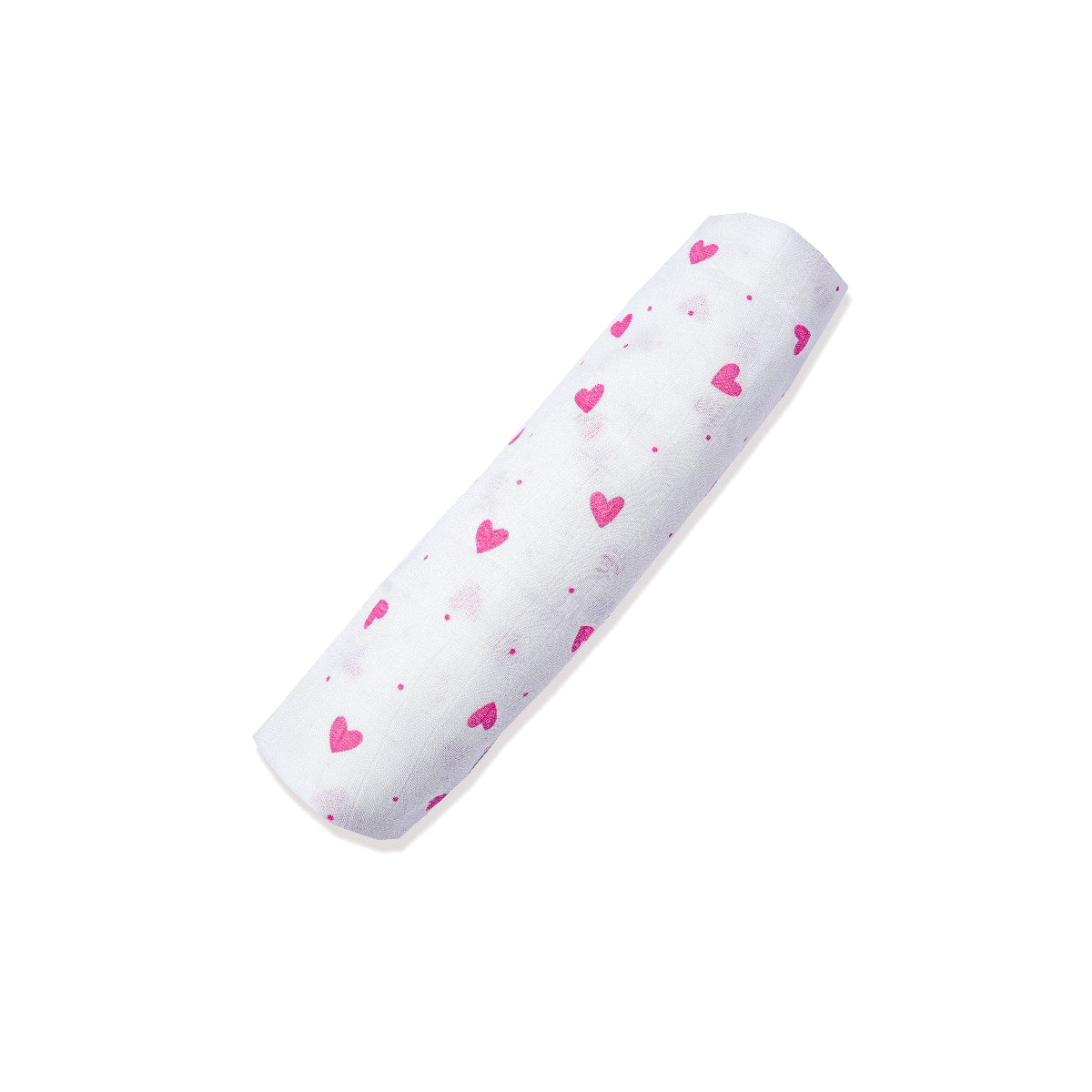 Muslin Towel Pink Heart