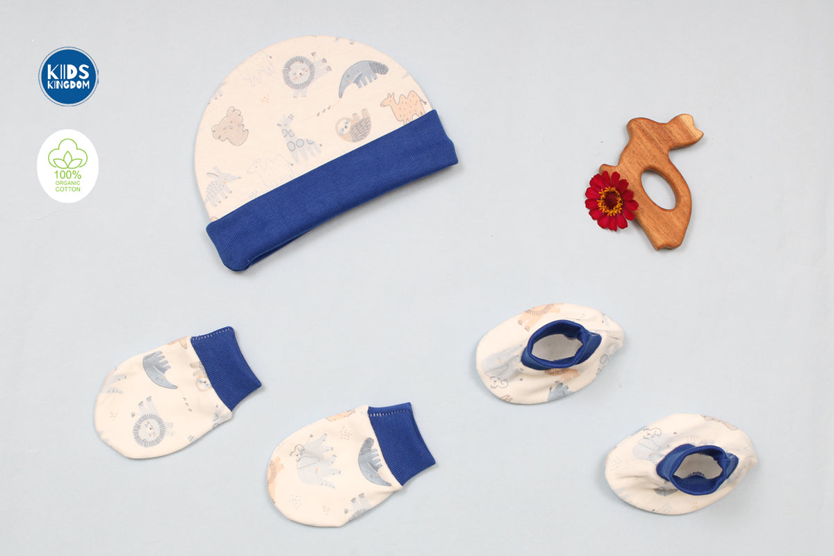 Premium Cap Mitten Booties Animals