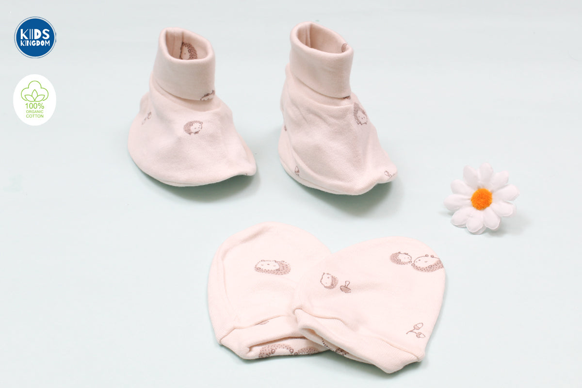 Premium Cap Mitten Booties Cotton
