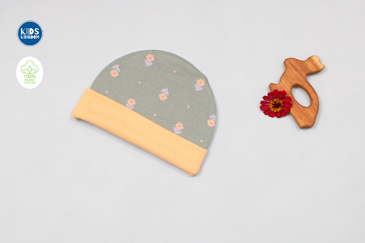 Premium Cap Mitten Booties Floral