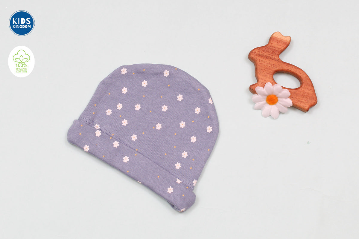 Premium Cap Mitten Booties Flower