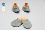 Premium Cap Mitten Booties Set | Floral 1