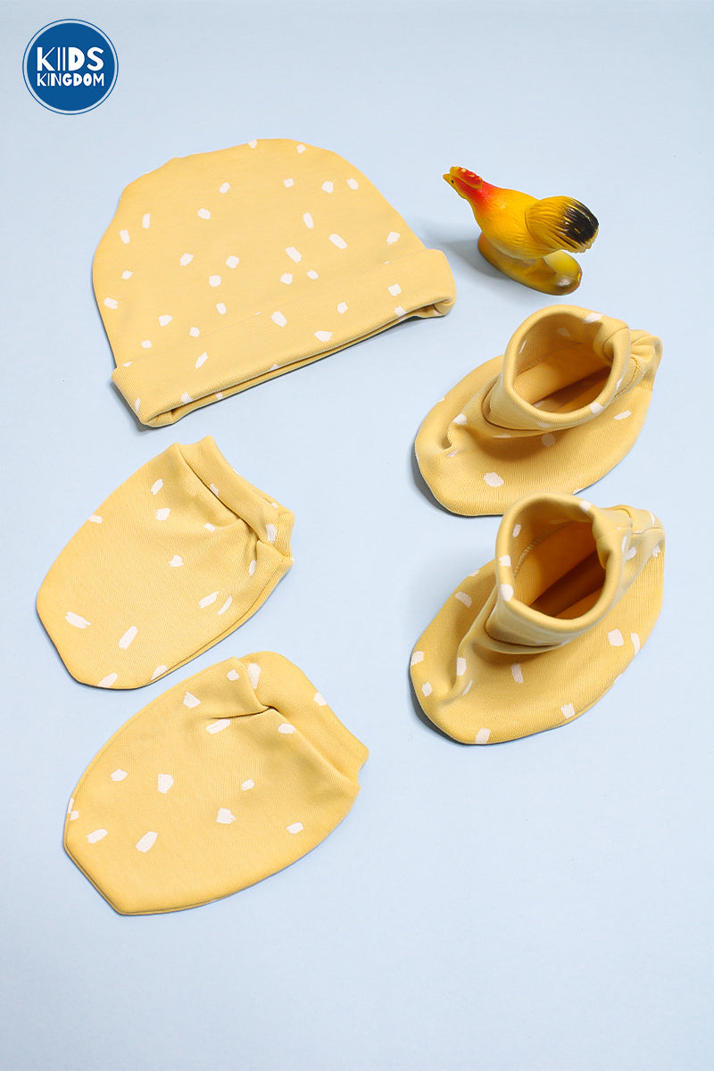 Premium Cap Mitten Booties Sunny Sprinkles