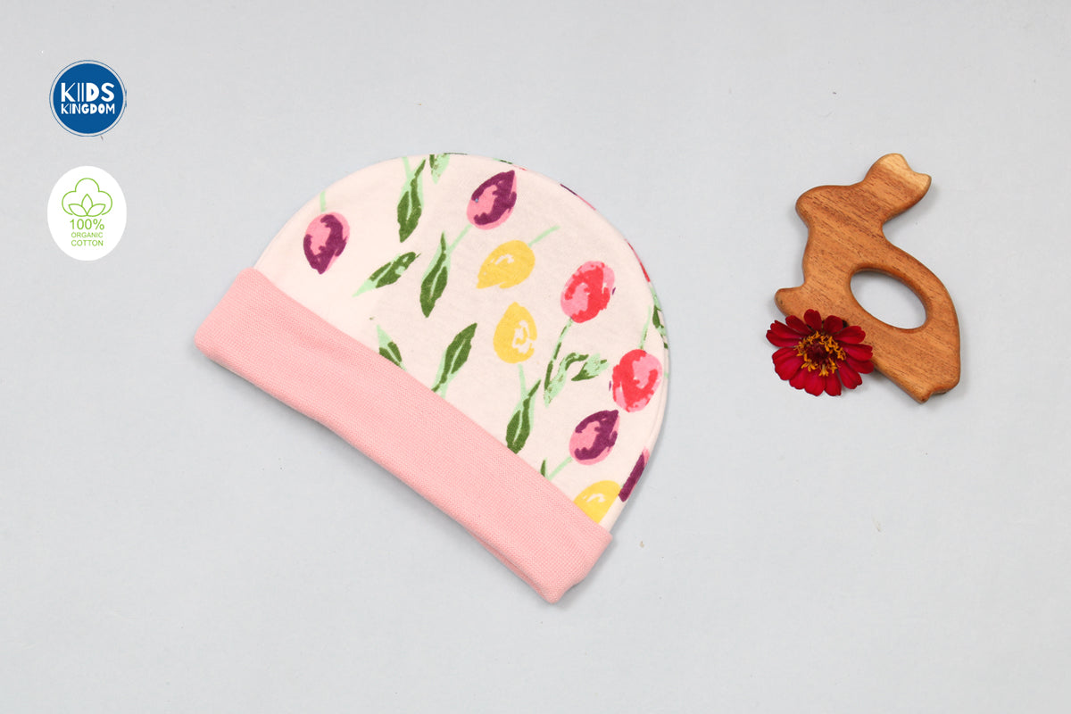 Premium Cap Mitten Booties Tulip