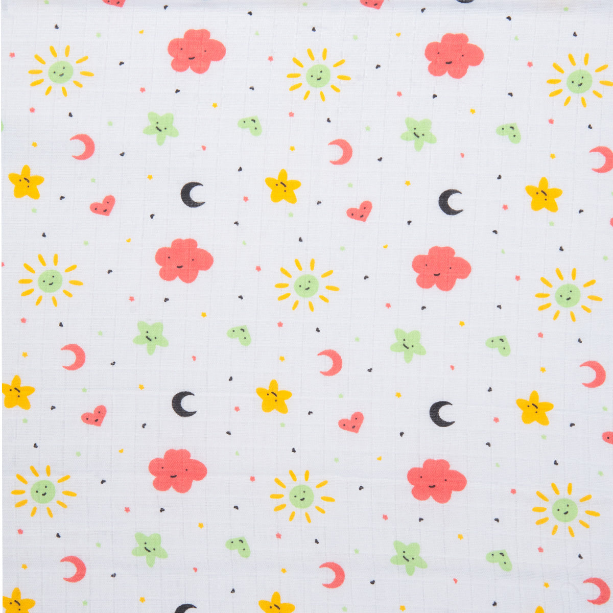 Muslin Swaddle Cloud And Star