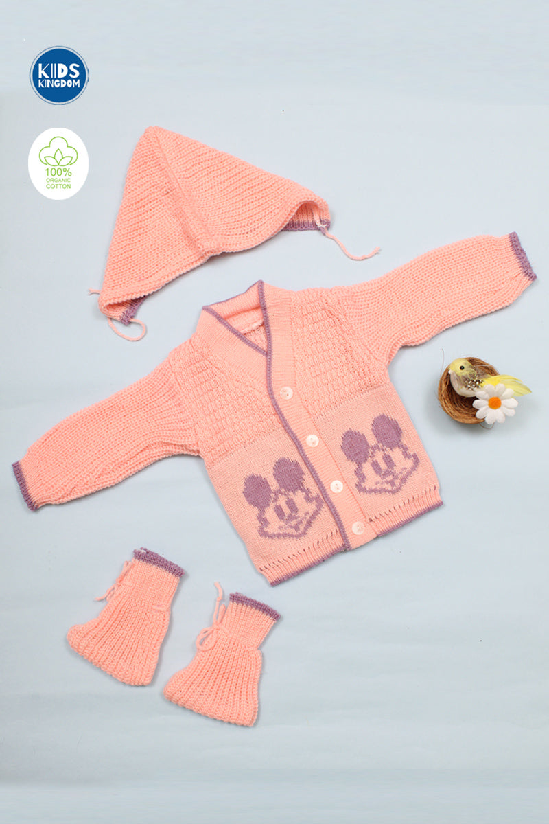 Sweater Pink Mickey