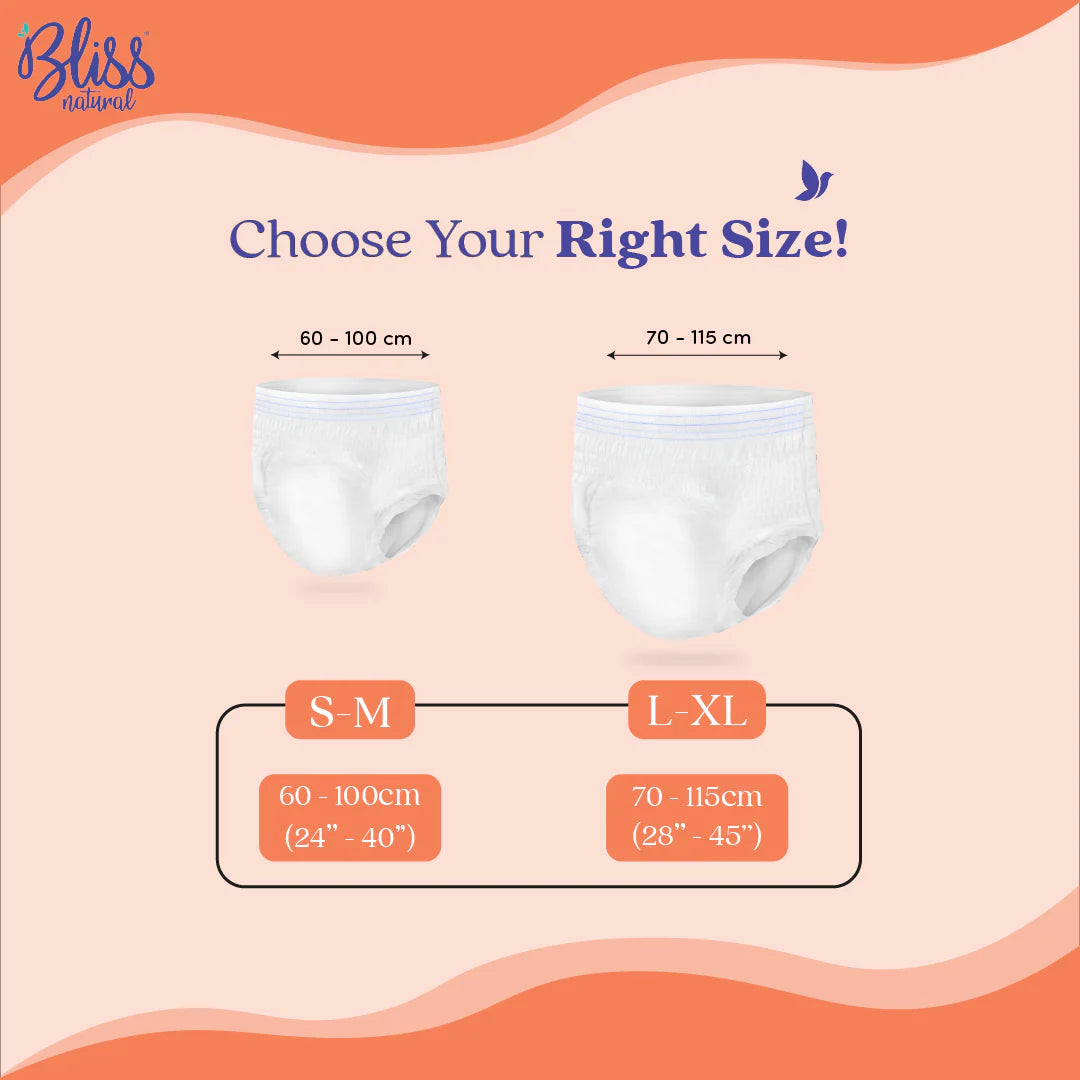 Soft Disposable Maternity Panties - Best For Heavy Flow and Postpartum Care (Pack of 10)