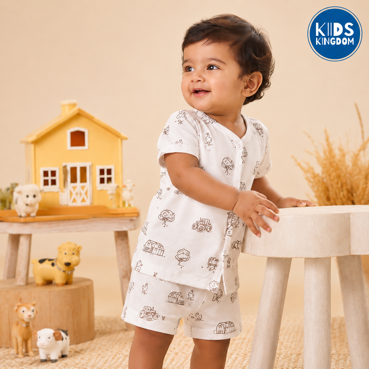 Cotton Co-ord Set Farm House