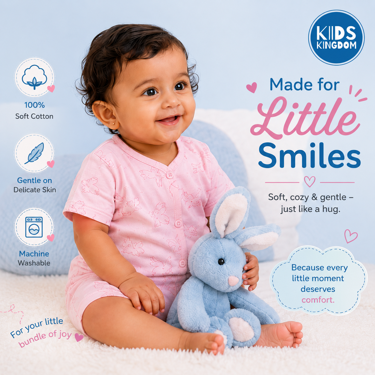 Cotton Co-ord Set Rabbit