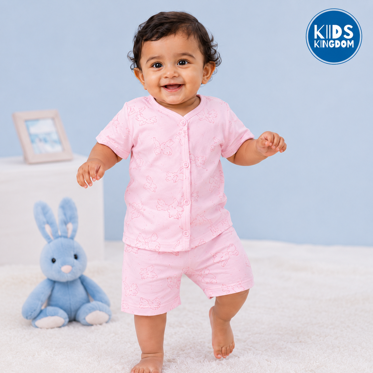 Cotton Co-ord Set Rabbit
