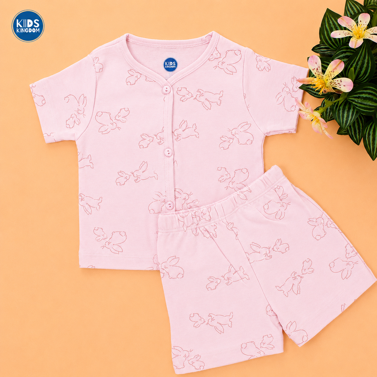 Cotton Co-ord Set Rabbit