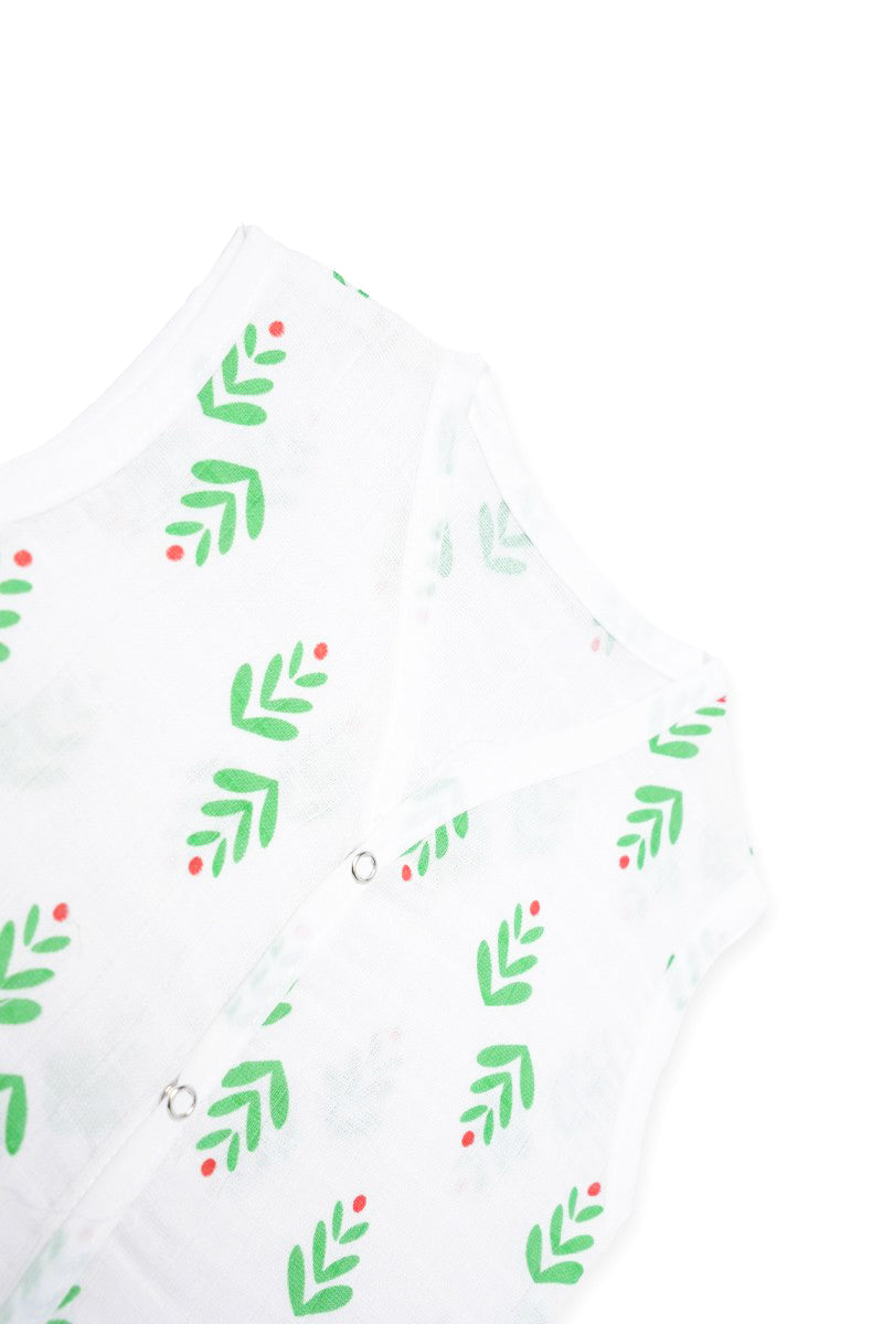 Muslin Jabla Green Leaf