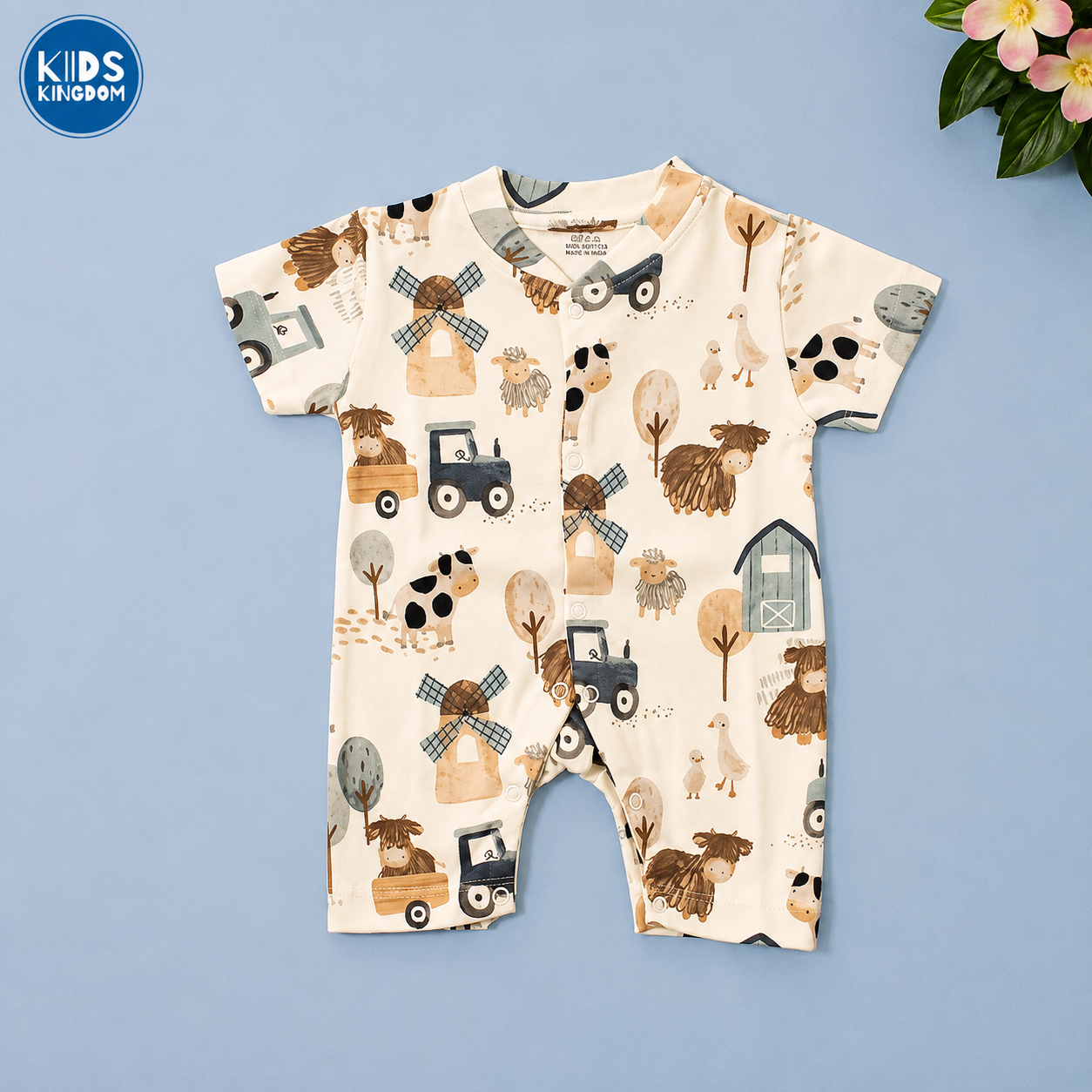 Half Romper Little Farm