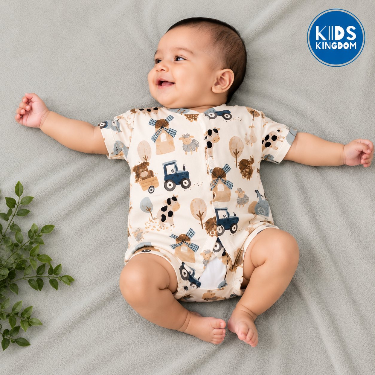 Half Romper Little Farm
