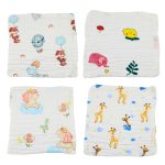 Muslin Wash Cloth Pack of 4 - 2