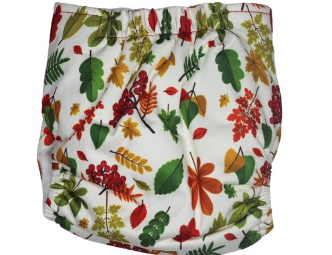 Cloth Diaper - Leaves Print