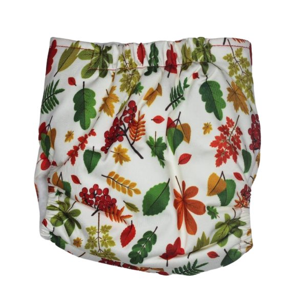 Cloth Diaper - Leaves Print