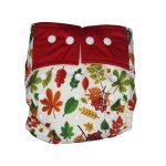 Cloth Diaper - Leaves Print