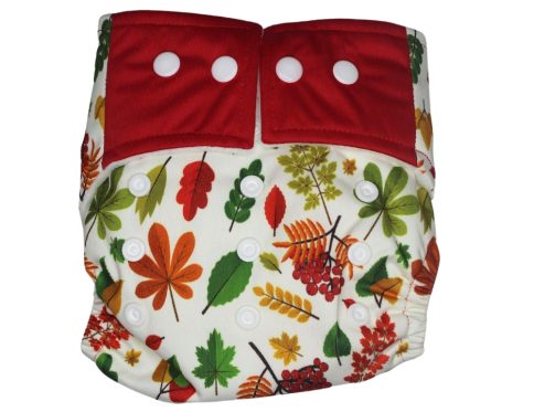 Cloth Diaper - Leaves Print